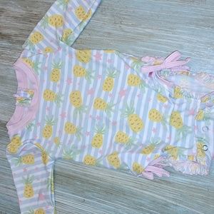 Ruffle Butts Pineapple Swimsuit